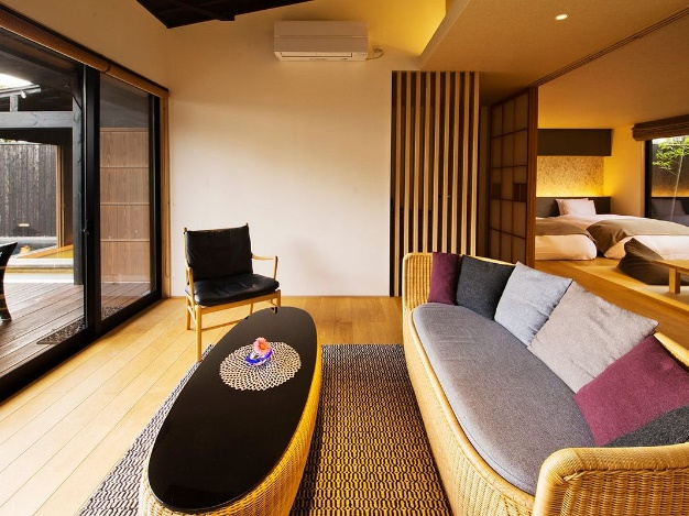 2種の温泉を満喫するコンセプト客室