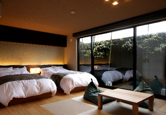 2種の温泉を満喫するコンセプト客室