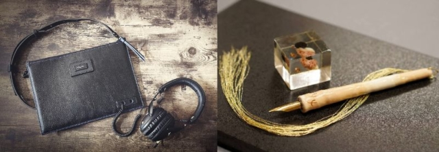 庭の木立を抜けてお土産を探しに