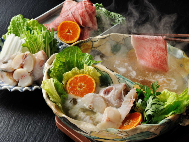 郷土の恵みを心尽くしの会席料理で