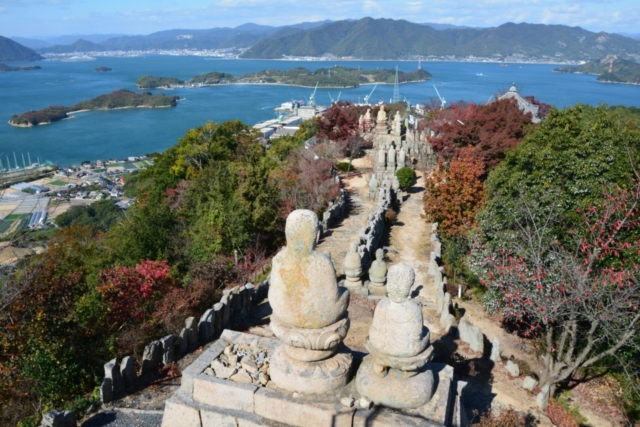 しまなみ海道・因島の観光スポット 白滝山