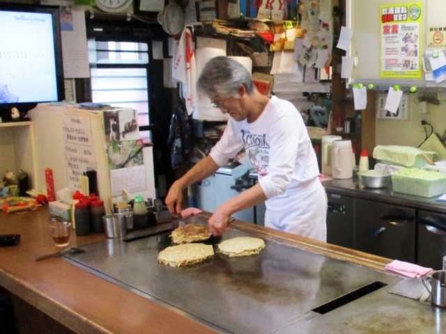 しまなみ海道・因島ランチ 上田 お好み焼