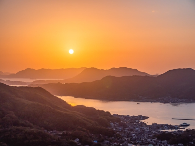 しまなみ海道・因島の観光スポット 白滝山
