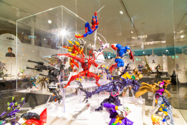 海洋堂ホビーランドのキーワード その5:造形集団「KAIYODO」が創る立体作品が一堂に並ぶ