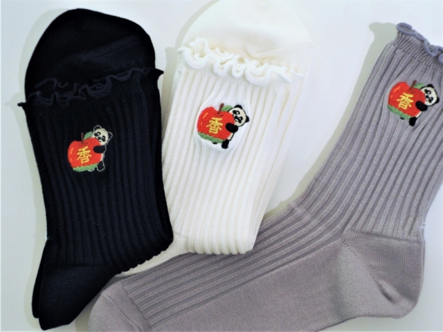 ⑤パンダの靴下【靴下屋 アトレ上野店】