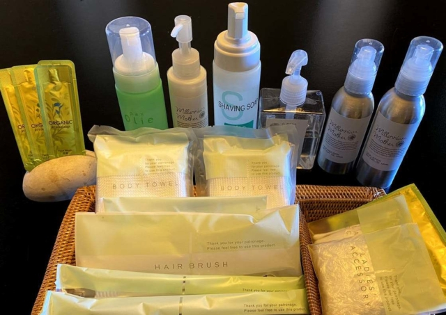 相模湾を望む露天風呂付きの離れ客室