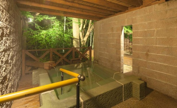 すべて設計が異なる7つの露天風呂付き客室