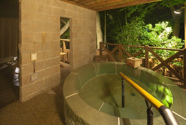 すべて設計が異なる7つの露天風呂付き客室