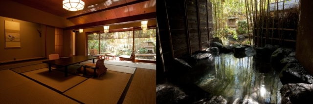 陰翳礼賛の哲学が美しい客室群