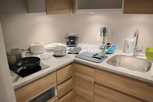 サービスアパートメントタイプの客室設備はこちら