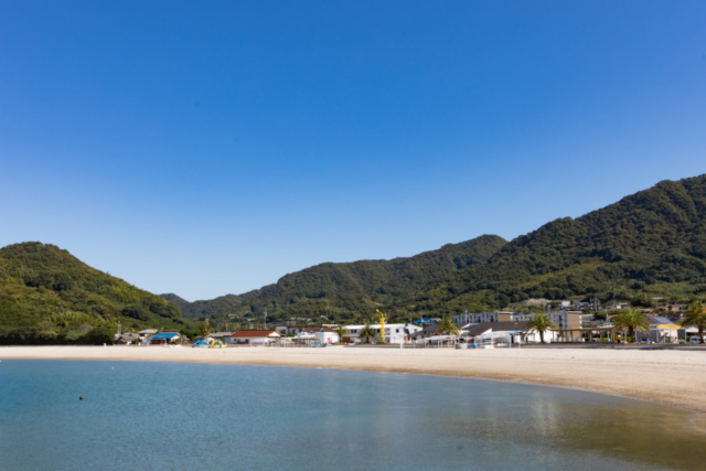 生口島おすすめ観光スポット「瀬戸田サンセットビーチ」