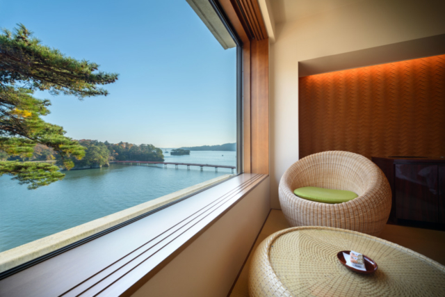 【宮城・松島×宿】海辺にたたずむ絶景の温泉宿「小松館 好風亭」