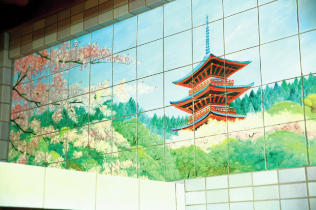 京都の生活を垣間見る その⑤ 京都の銭湯はレトロでかわいい 長者湯