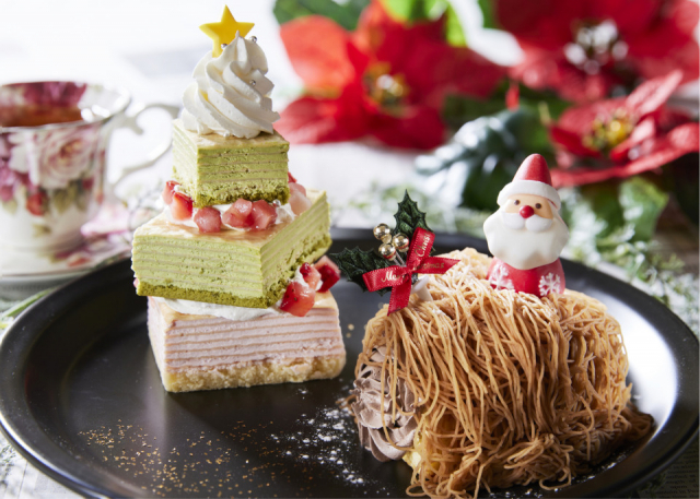 「光の街のクリスマス」で⾷べられるクリスマスグルメ!