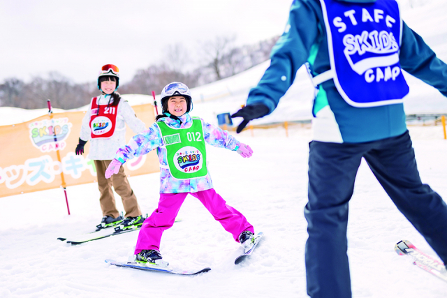 ママもキッズも大感動。絶景の スノーガーデンへみんなで行こう!石打丸山スキー場