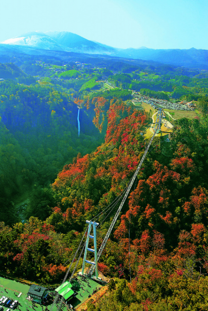【大分の絶景:定番スポット】高さ日本一! 天空の散歩道から見る大パノラマ「九重“夢” 大吊橋」