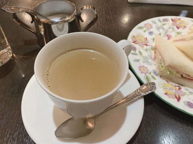 ロンドンティールーム堂島本店の朝ごはん:ブランチ