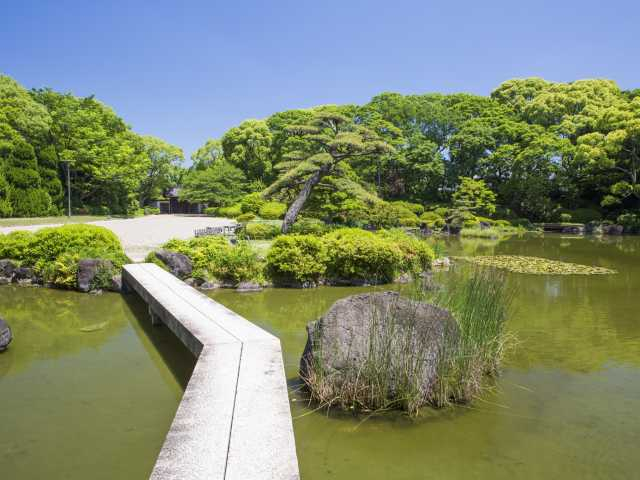【天王寺でデート】都会の真ん中にある穴場の日本庭園「慶沢園」