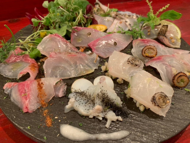 宮古島のおしゃれディナー④:fish taverna sambo(平良タウン)