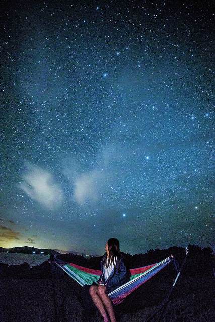 石垣島の星空スポット① プライベートスポットで息をのむような星空に感動!
