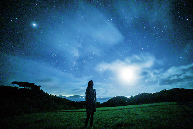 石垣島の星空スポット① プライベートスポットで息をのむような星空に感動!