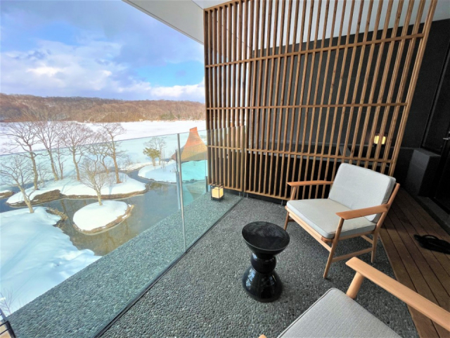 魅力4:全室からポロト湖を眺められる!素敵なお部屋