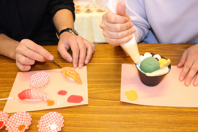 【難波でデート】まるで本物みたい!食品サンプル体験「デザインポケット」