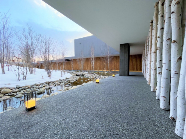 魅力1:北海道らしい自然を盛り込んだ建築