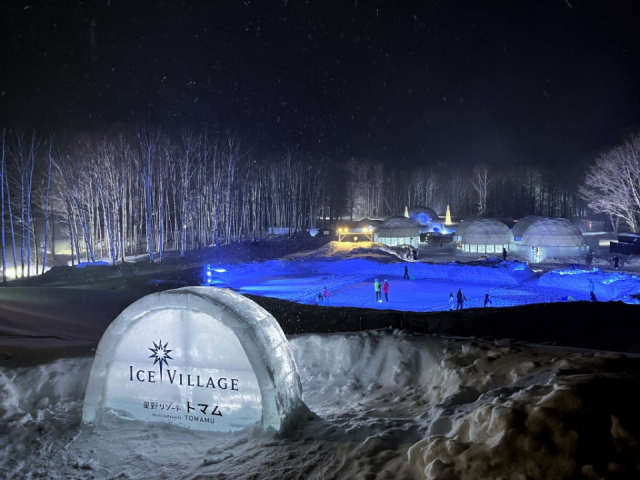 魅力1:冬限定の幻想的な氷の街・アイスヴィレッジ