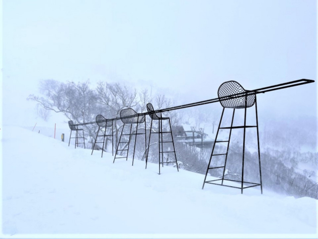 魅力2:トマム山の絶景を楽しめる霧氷テラス