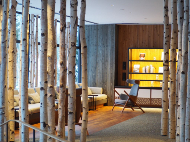 魅力1:北海道らしい自然を盛り込んだ建築