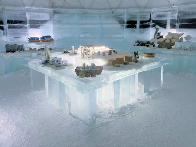 魅力1:冬限定の幻想的な氷の街・アイスヴィレッジ