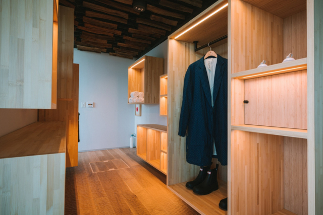 「Snow Peak FIELD SUITE SPA HEADQUARTERS」の魅力④:宿泊エリア