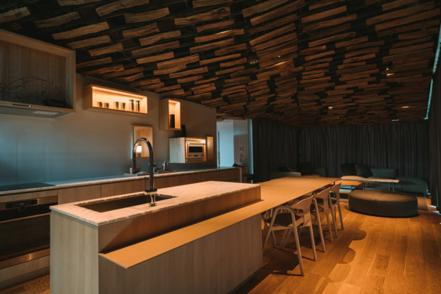 「Snow Peak FIELD SUITE SPA HEADQUARTERS」の魅力④:宿泊エリア