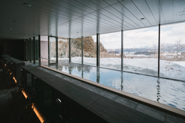 「Snow Peak FIELD SUITE SPA HEADQUARTERS」の魅力①:スパ施設