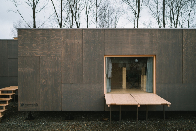 「Snow Peak FIELD SUITE SPA HEADQUARTERS」の魅力④:宿泊エリア