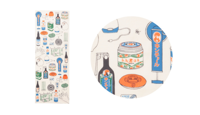 金鳥の夏日本の夏 手捺染てぬぐい/1,980円