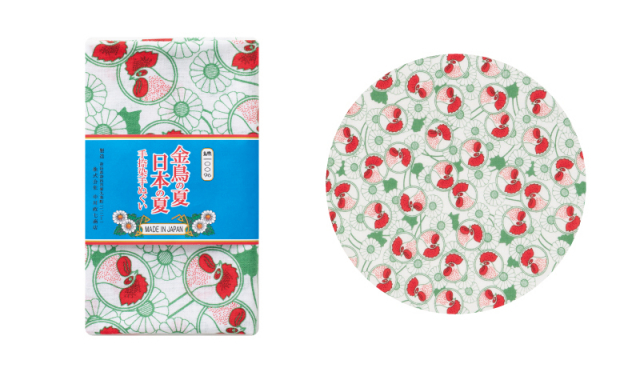 金鳥の夏日本の夏 手捺染てぬぐい/1,980円