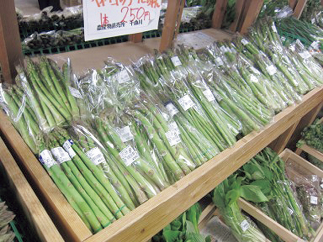 道の駅 花の駅・千曲川の産地直売をチェック
