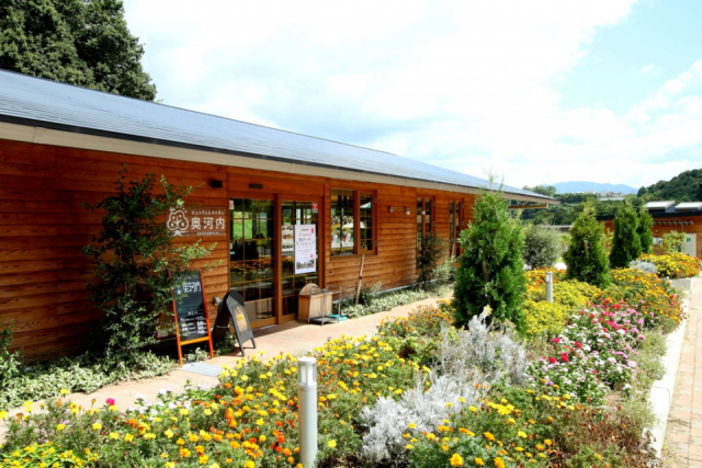 道の駅 奥河内くろまろの郷のご当地グルメ