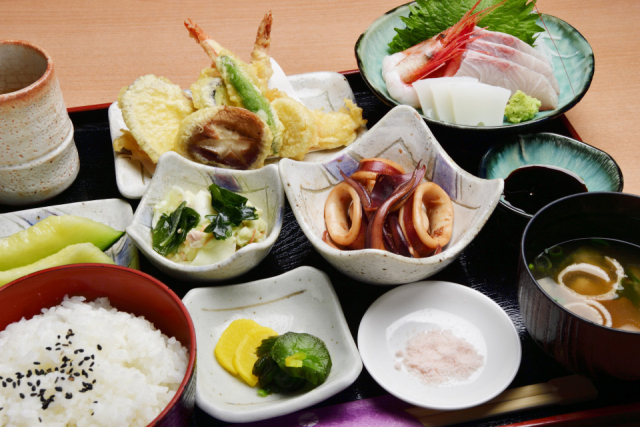 道の駅くみはまsankaikanのご当地グルメ