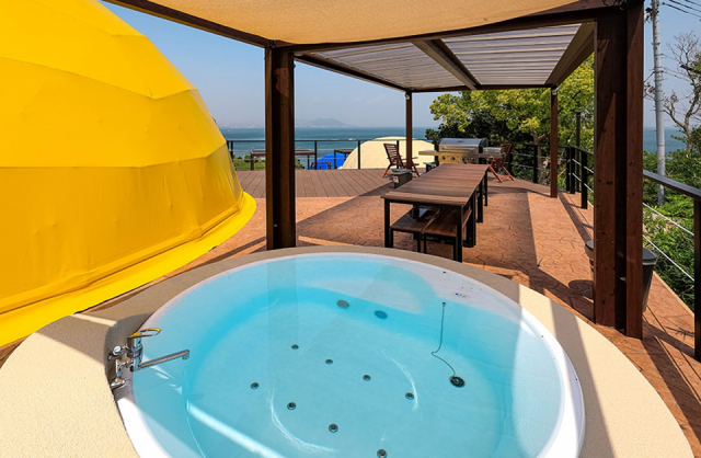 【淡路島】ペット・犬連れOKの宿泊スポット5選 Glamping Resort Awaji