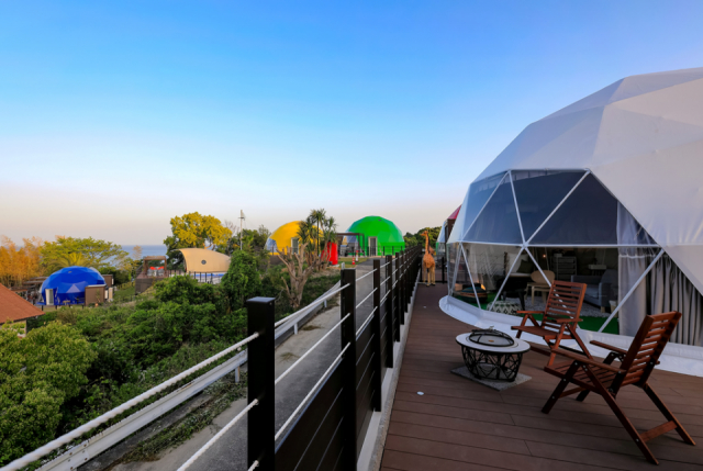 【淡路島】ペット・犬連れOKの宿泊スポット5選 Glamping Resort Awaji