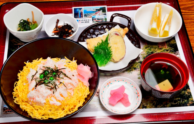 道の駅 あまるべのご当地グルメ