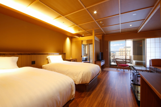 【ペットと泊まれる関西・西日本の温泉宿15選】ザ・シロヤマテラス津山別邸(岡山県・百々温泉)