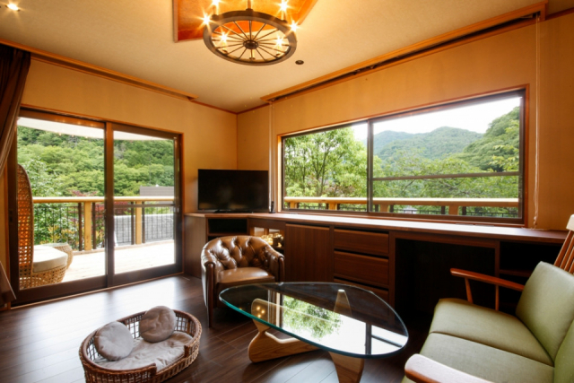 【ペットと泊まれる関西・西日本の温泉宿15選】 湯山荘 阿讃琴南(香川県・美合温泉)