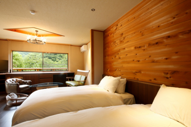 【ペットと泊まれる関西・西日本の温泉宿15選】 湯山荘 阿讃琴南(香川県・美合温泉)