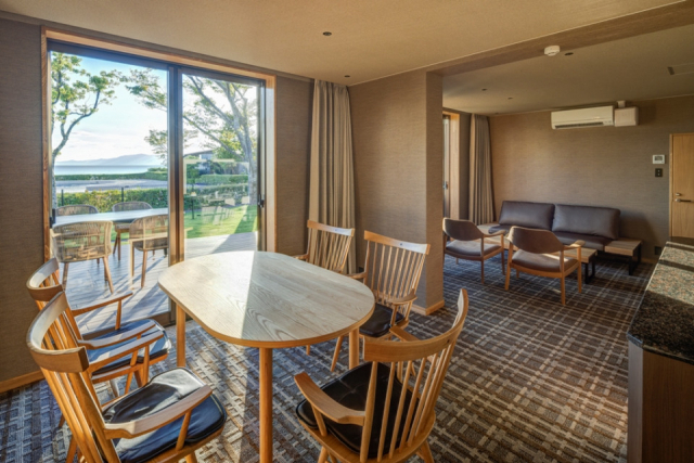 【ペットと泊まれる関西・西日本の温泉宿15選】蒼の湖邸 BIWAFRONT HIKONE(滋賀県・びわ湖 松原温泉)