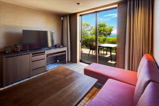 【ペットと泊まれる関西・西日本の温泉宿15選】蒼の湖邸 BIWAFRONT HIKONE(滋賀県・びわ湖 松原温泉)