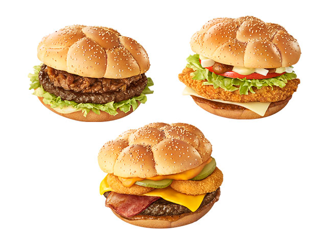 マクドナルドの新作【10月26日から発売】時をかけるバーガー全3種類